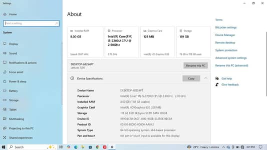Dell Latitude 7280