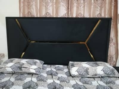 complete bed set with dressing, shows case and sofa set