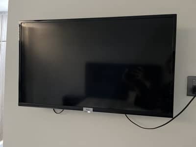 TCL LED TV with remote