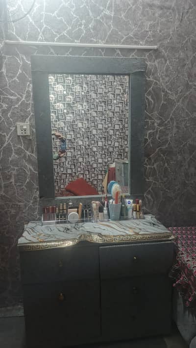 bedroom and side table and dressing table and Morty form