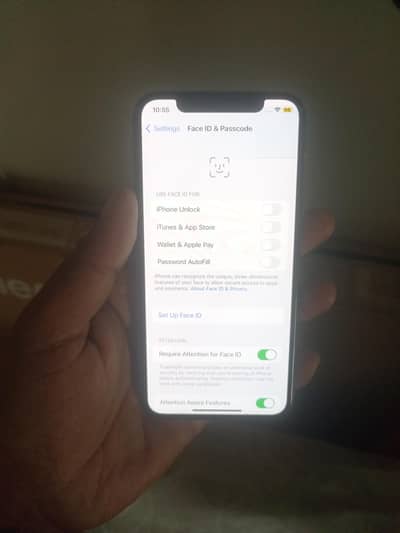 iphone x 64gb non pta all ok battery service orignal