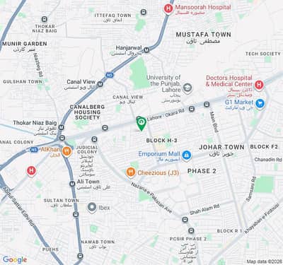 5 Marla 2 bed uper portion prime location of J block johar town.