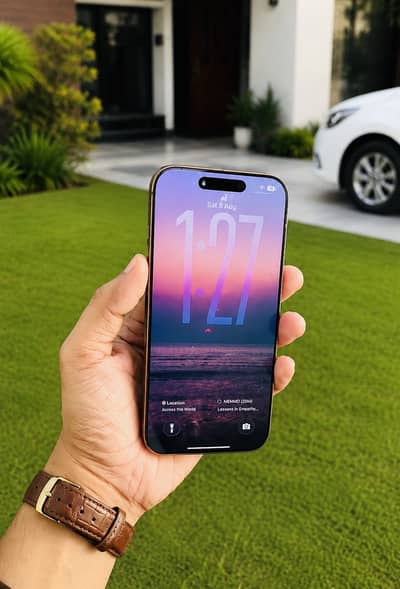 Iphone 16 pro Max Dessert  256gb PTA Original Box and Charger