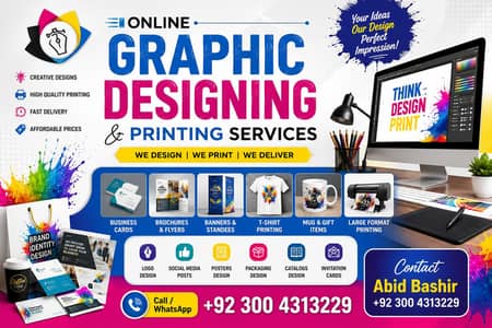 Graphic designing and Printing Services