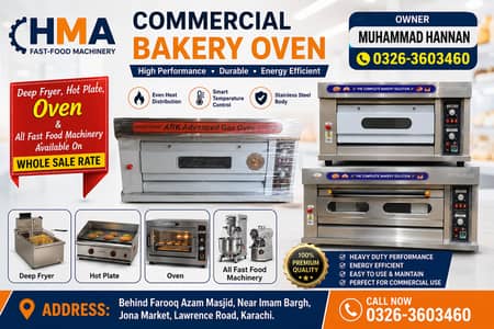 Commercial Kitchen Equipment In Karachi