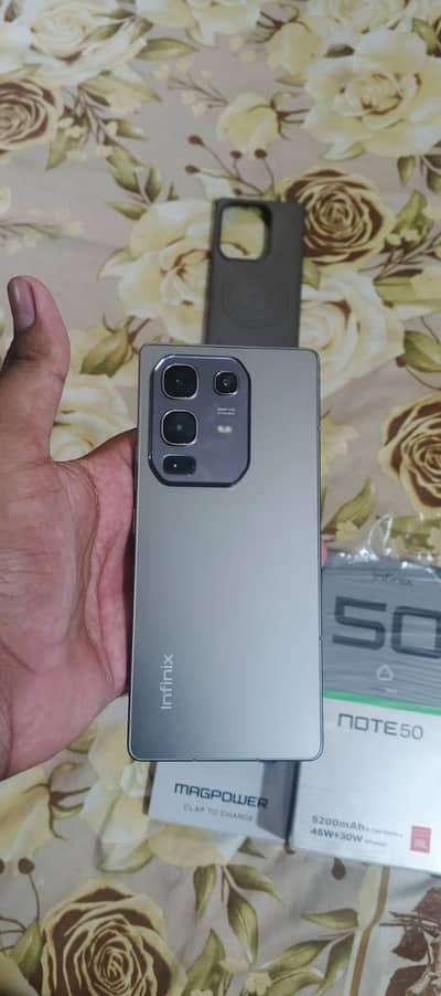 Infinix Note 50 16GB/256GB | Wireless Charging | Under Warranty