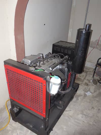 12 KVA Stamford Motor 1600 cc Indus Corolla Engine Gas Power Generator