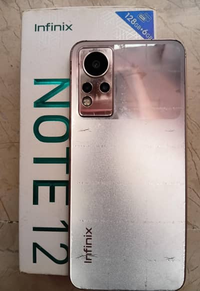 Infinix Note 12 6/128 PTA WITH BOX CHARGER