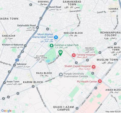 Prime Location 10 Marla Lower Portion In Allama Iqbal Town - Hunza Block Best Option