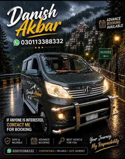 Changan karvaan plus 7 seater with Experience Driver