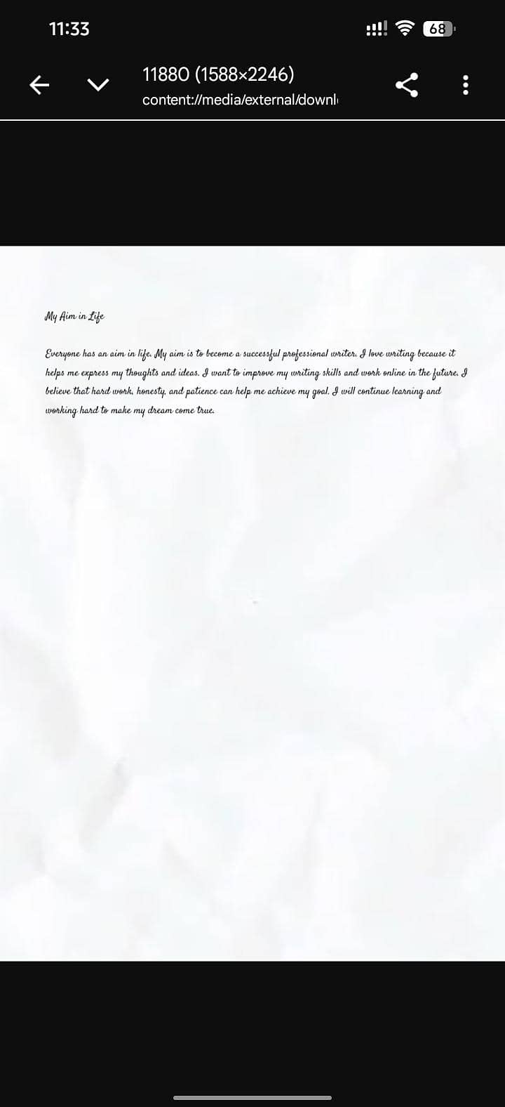 assignment work 0