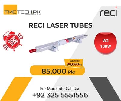 RECI & SPT LASER TUBES