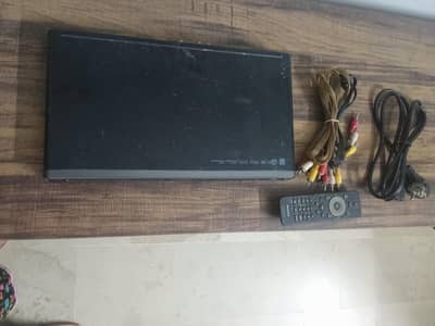 DVD player with original remote control power cables and connectors