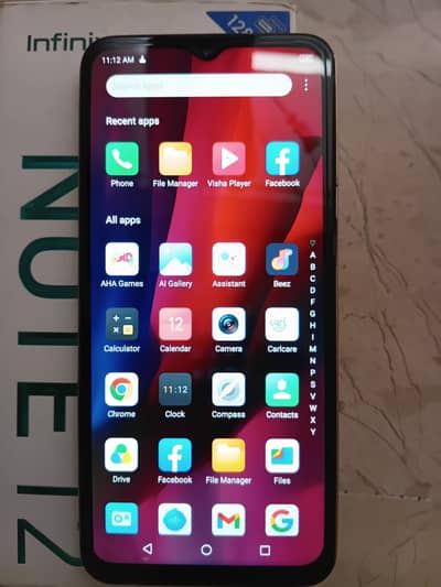 Infinix Note 12 6/128 COMPLETE BOX