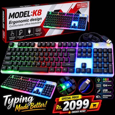 MODEL K8 RGB Gaming Keyboard