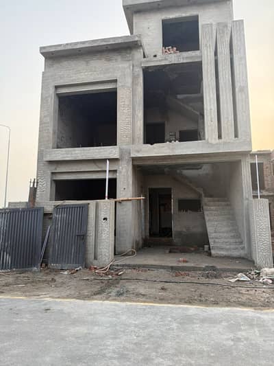 Grey Structure 5 Marla House Available In Park View City - Imperial Block For Sale