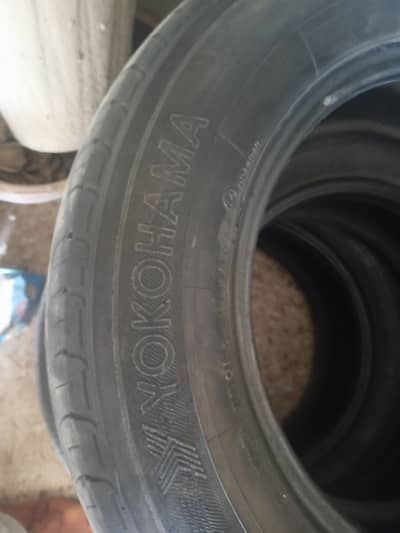 Used Yokohama tyres for corolla