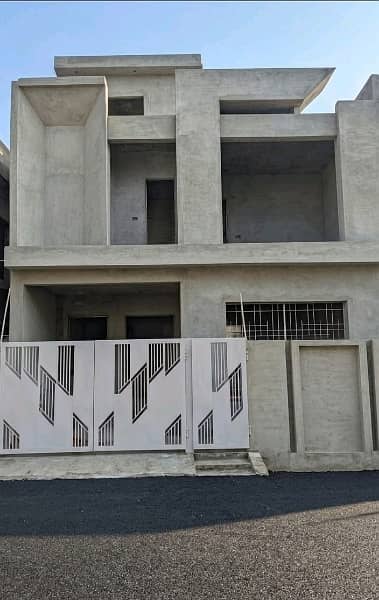 Grey Structure 5 Marla House For sale In Park View City - Tulip Overseas Lahore