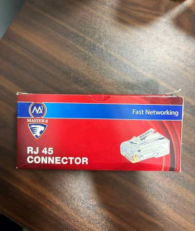 MASTER IT RJ45 Connectors – 100 Pieces