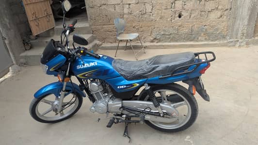 Suzuki GD 110S 2024 Karachi Registered buy and be the first owner