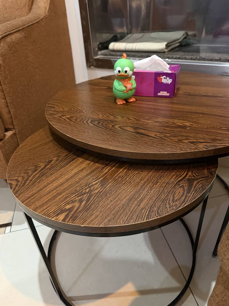 Coffe table double nesting 1