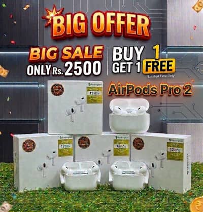 Airpods pro 2 big offer Buy one get one free