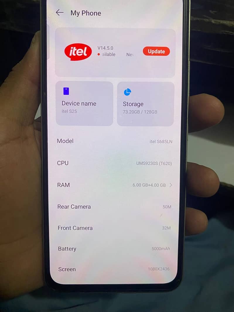 Itel S25 0
