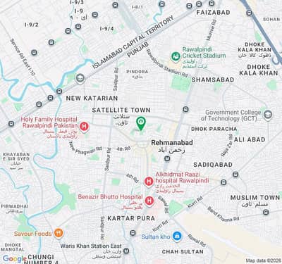 2 Kanal House Available for Rent at 6th Road ideal location for School +College + Academy