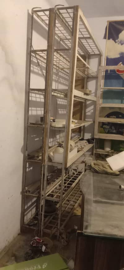 3 racks for sale for shops