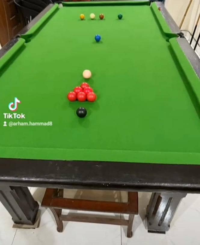 Snooker table 1