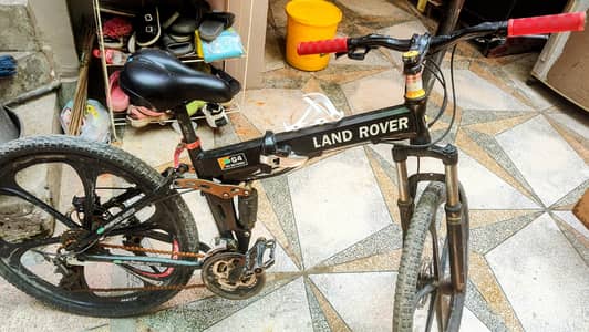 Foldable Land Rover G4 Go beyond bicycle