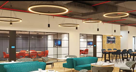 120 Seats Fully Furnished Office Rent Space Available For BPO Software House IT Companies Near Main Murree Road Best Location Commercial Market 6th Road