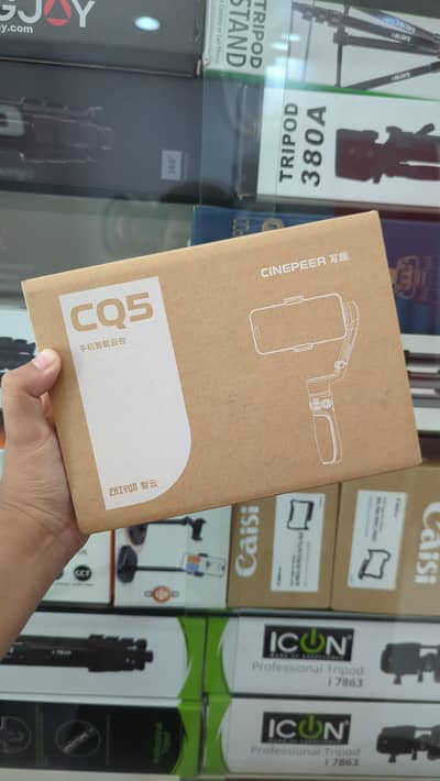 Zhiyun Cq5 Mobile Gimbal box pack 1 year warranty 03249107656