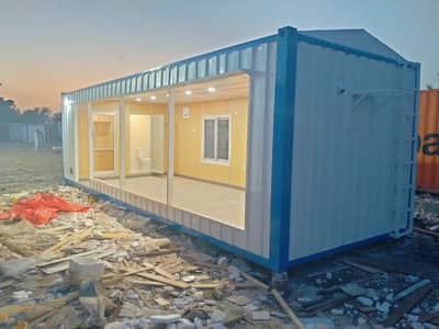 Site office container office marketing prefabricated rooms for guards
