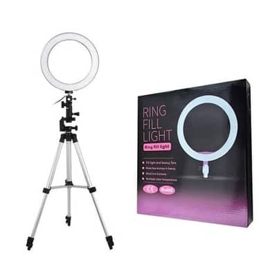 10-Inch LED Ring Light With 7 Feet Adjustable Tripod Stand & Mobile Ho