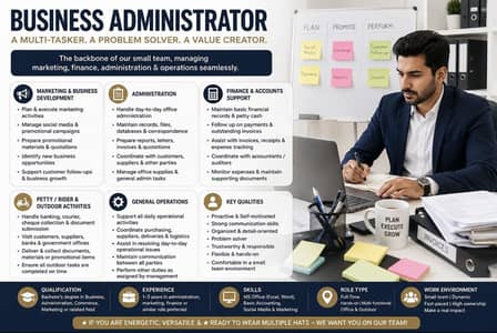 Required Business Administrator