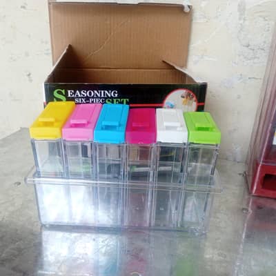 Multi color spices box (seasoning set)