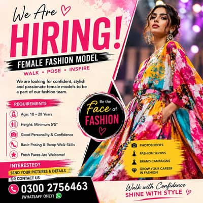 Marketing job | Fashion Model | Makeup Artist