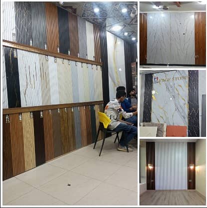 PVC wallpanel- Wpc wallpanel-Fluted wall panel-Solid panel-Media wall 5