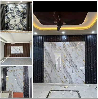 PVC wallpanel- Wpc wallpanel-Fluted wall panel-Solid panel-Media wall 6