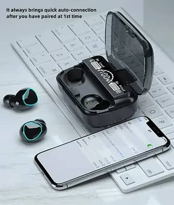 TWS Wireless Earbuds Bluetooth 5.3 | Smart Touch | Noise Cancelling
