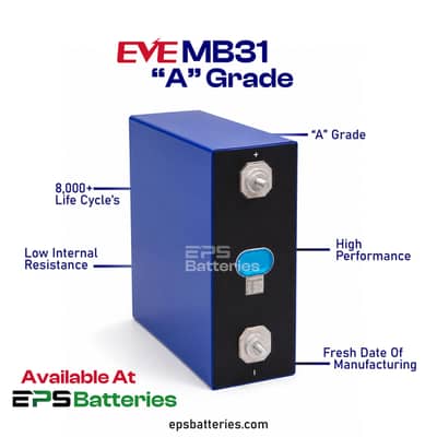 EVE 314Ah LiFePO4 Cell – A Grade | Bulk Available