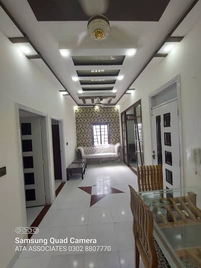 Brand New Ultra Luxury Furnished Flat Bank Loan Applicable For Sale In North Nazimabad