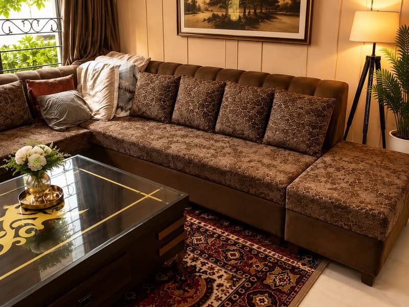 Premium L-Shape Sofa Set 1