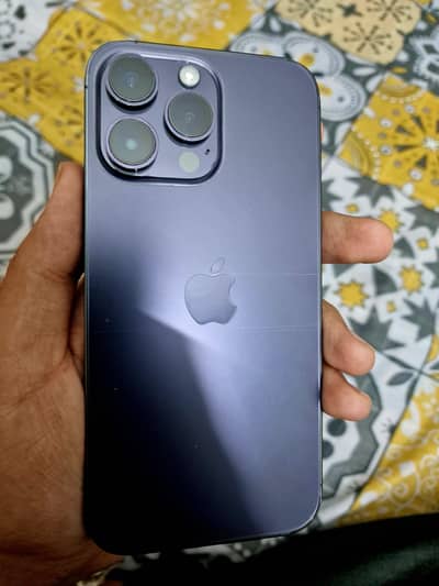 Iphone 14 pro max 256gb with box ( PTA )