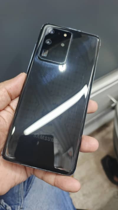 Galaxy S20 Ultra 5g, 12-128, non PTA, only calll 03214500087