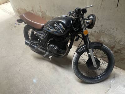Suzuki 150cc caferacer modified euro 2 edition