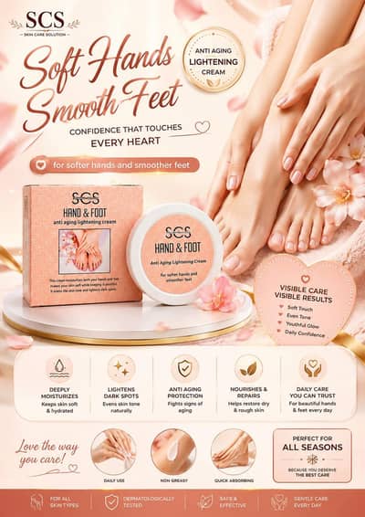 hand and feet  | Skin Care Cream | Original Product