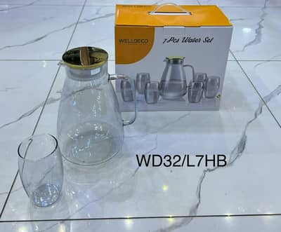 7 pcs crystal water set