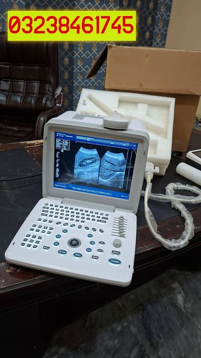 used china Apollo 7 ultrasound machine with box with 2 month warranty